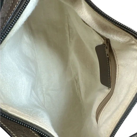 Gucci Brown vintage pvc crossbody bag - Picture 9 of 12